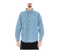 Carhartt Wip- L/S Lucas Shirt- Shirts- Hombre- Azul- S- L/S Lucas Shirt