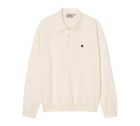 Carhartt Wip - L/S Madison Polo - Tops - Hombre - Blanco - S -