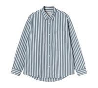 Carhartt Wip- L/S Malden Shirt- Shirts- Hombre- Azul- M- L/S Malden Shirt