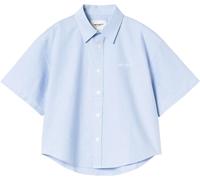 Carhartt WIP - Marcas - W' S/S Kaia Shirt Bleach White para Mujer - Talla M - Azul Azul M