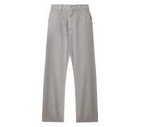 Carhartt WIP Pantalón 'Mercer' gris oscuro / blanco 33 gris oscuro / blanco