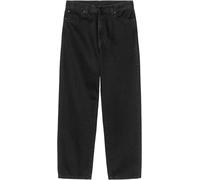 Carhartt WIP - Pantalones - Aaron Pant Denim Black Stone Washed de Algodón - Talla 32 US - Negro Negro 32 US