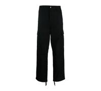 Carhartt Wip - Pantalones Cargo Negros de Pierna Ancha - Trousers - Hombre - Negro - W29 L32 -