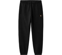 Carhartt WIP - Pantalones - Chase Sweat Pant Black Gold - Talla L - Negro Negro L