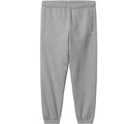 Carhartt WIP - Pantalones - Chase Sweat Pant Grey Heather Gold - Talla S - Gris Gris S
