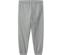 Carhartt WIP - Pantalones - Chase Sweat Pant Grey Heather Gold - Talla XL - Gris Gris XL