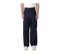 Carhartt Wip- Pantalones de mezclilla de corte holgado- Jeans- Hombre- Azul- L- Pantalones de mezclilla de corte holgado