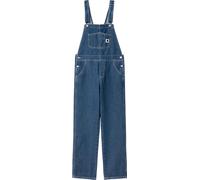 Carhartt WIP - Pantalones Mujer - W' Bib Overall Straight Blue Stone Washed para Mujer - Talla XS - Azul Azul XS
