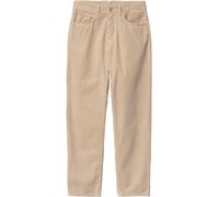 Carhartt WIP - Pantalones - Newel Pant Corduroy Wall Rinsed de Algodón - Talla 34 US - Beige Beige 34 US