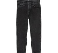Carhartt WIP - Pantalones - Newel Pant Denim Black Stone Washed - Talla 33 US - Negro Negro 33 US