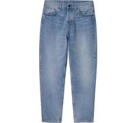 Carhartt - Pantalones - Newel Pant Light Used Wash Blue - Talla 34 US - Azul Azul 34 US