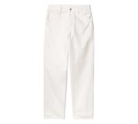 Carhartt Wip- Pantalones Rectos- Trousers- Hombre- Blanco- W33- Pantalones Rectos