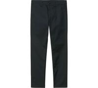 Carhartt WIP - Pantalones - Sid Pant Black Rinsed - Talla 28 US - Negro Negro 28 US