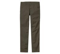 Carhartt WIP - Pantalones - Sid Pant Cypress Rinsed - Talla 32 - Verde Verde 32