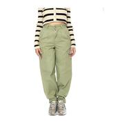 Carhartt Wip - Pantalones Tapered - Trousers - Mujer - Verde - W24 -