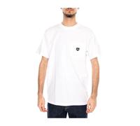 Carhartt Wip - S/S Pocket Heart T-Shirt - Tops - Hombre - Blanco - L -