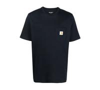 Carhartt Wip - S/S Pocket T-Shirt - Tops - Hombre - Azul - S -