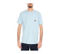 Carhartt Wip - S/S Pocket T-Shirt - Tops - Hombre - Azul - S -