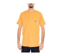 Carhartt Wip - S/S Pocket T-Shirt - Tops - Hombre - Naranja - XL -