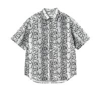 Carhartt Wip - S/S Snake Camo Shirt - Blouses & Shirts - Mujer - Multicolor - M -