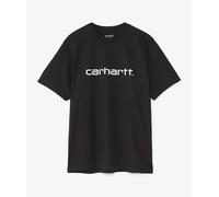 Carhartt Wip - Camiseta Negra de Seda y Nailon - Tops - Hombre - Negro - S -