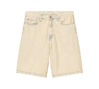 Carhartt Wip- Shorts Casuales Duraderos- Shorts- Hombre- Beige- W30- Shorts Casuales Duraderos