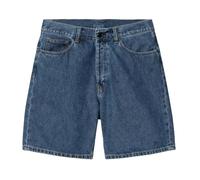 Carhartt Wip- Shorts de mezclilla azul lavado piedra- Shorts- Hombre- Azul- W29- Shorts de mezclilla azul lavado piedra