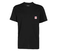 Carhartt Wip - SS Pocket Heart T-shirt - Tops - Hombre - Negro - L -