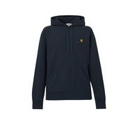 Carhartt WIP Sudadera 'American Script' azul oscuro / amarillo S azul oscuro / amarillo