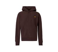 Carhartt WIP Sudadera 'American Script' chocolate / amarillo / rojo oscuro S chocolate / amarillo / rojo oscuro