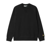 Carhartt Wip - Sudadera Chase Negro y Oro - Sweatshirts & Hoodies - Hombre - Negro - L -