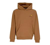 Carhartt Wip- Sudadera con Capucha American Script- Sweatshirts & Hoodies- Hombre- Marrón- S- Sudadera con Capucha American Script
