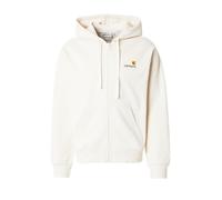 Carhartt WIP Sudadera con cremallera 'American Script' beige claro XS EUR