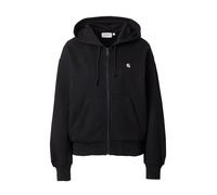 Carhartt WIP Sudadera con cremallera 'Casey' negro / blanco XS negro / blanco