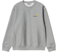 Carhartt WIP - Sudaderas - American Script Sweat Grey Heather - Talla L - Gris Gris L
