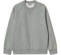 Carhartt WIP - Sudaderas - Chase Sweat Grey Heather Gold de Algodón - Talla L - Gris Gris L