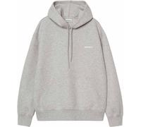 Carhartt WIP - Sudaderas - Hooded Alda Sweat Grey Heather / White de Algodón - Talla L - Gris Gris L