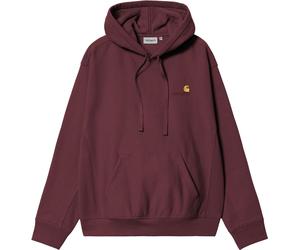 Carhartt WIP - Sudaderas - Hooded American Script Sweat Amarone - Talla M - Burdeos Burdeos M