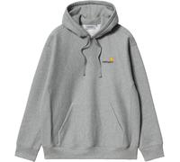 Carhartt WIP - Sudaderas - Hooded American Script Sweat Grey Heather - Talla S - Gris Gris S