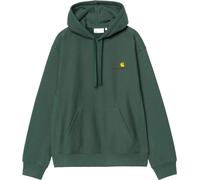 Carhartt WIP - Sudaderas - Hooded American Script Sweat Kale Green de Algodón - Talla L - Verde Verde L