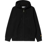 Carhartt WIP - Sudaderas - Hooded Chase Jacket Black / Gold - Talla L - Negro Negro L