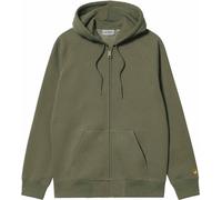 Carhartt WIP - Sudaderas - Hooded Chase Jacket Leaf / Gold - Talla S - Caqui Caqui S