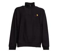 Carhartt WIP - Sudaderas - Half Zip American Script Sweat Black de Algodón - Talla S - Negro Negro S