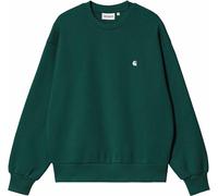 Carhartt WIP - Sudaderas - W' Casey Sweatshirt Dark Fir / Silver para Mujer - Talla M - Verde Verde M