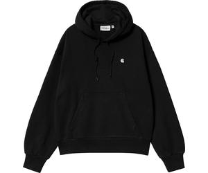 Carhartt WIP - Sudaderas - W' Hooded Casey Sweatshirt Black Silver para Mujer de Algodón - Talla M - Negro Negro M