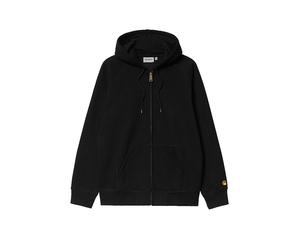 CARHARTT WIP Sweatjacke CHASE negro | L