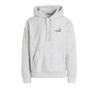 Carhartt Wip- American Script Hoodie- Sweatshirts & Hoodies- Hombre- Gris- M- American Script Hoodie