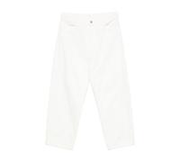 Carhartt Wip- Vaqueros Blancos de Seda y Nailon- Trousers- Hombre- Blanco- L- Vaqueros Blancos de Seda y Nailon