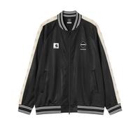 Carhartt Wip - Varcity Track Jersey Blouson - Jackets - Hombre - Negro - S -
