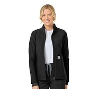 Carhartt Women's Fluid Resistant Fleece Jacket Chaqueta, Negro, M para Mujer